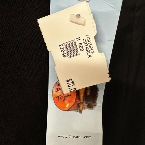 Black Tatyana Catwalk Pencil Skirt with Kick Pleat - Picture 7 of 9